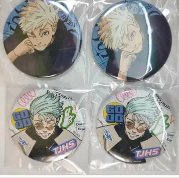 미사용 새상품 한정 상품 고죠 사토루 캔뱃지 summer 주술회전