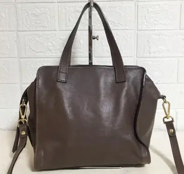 no38208 지안니 키아리 천연 가죽 가죽 2way 숄더 백