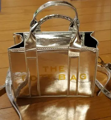 실버 미니 토트백 THE TOTE BAG