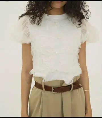 clane TULLE VEST LAYERED TOPS