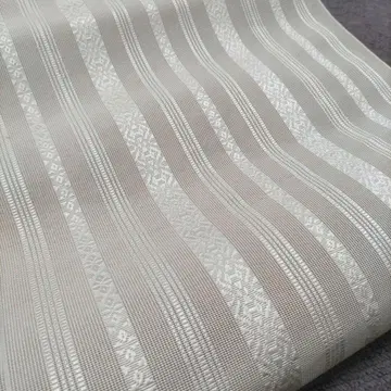 순수 실크 샤켄조 하카타 오리 나고야 오비 연한 녹색