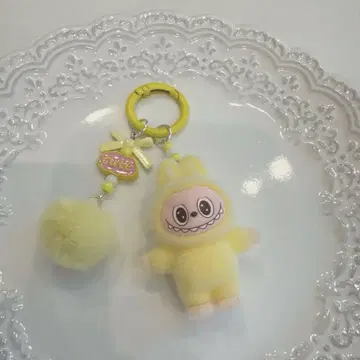 LABUBU 봉제 인형 키링 스트랩