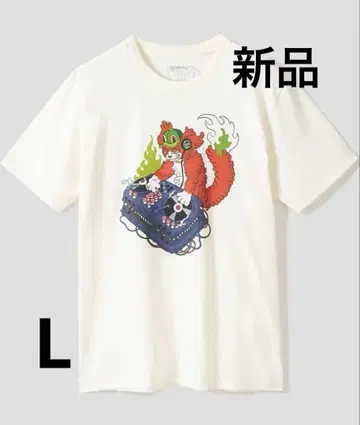새상품 graniph 이시쿠로 아야코 T셔츠 L DJ NYAO 고양이