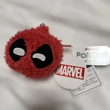 새상품 MARVEL 마블 페이스 패스 케이스 릴 포함 데드풀