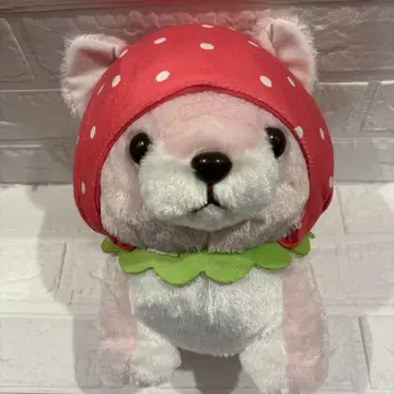 마루타마 콩시바 삼형제 딸기 봉제 인형