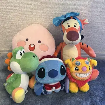 봉제 인형 묶음 판매 스티치 시사 요시 티거 카카오프렌즈