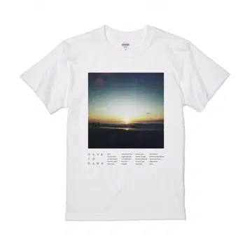 Dusk to Dawn T셔츠 White lamp