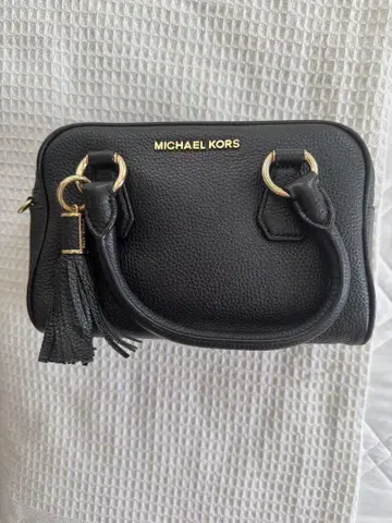 MICHAEL KORS 블랙 가죽 백