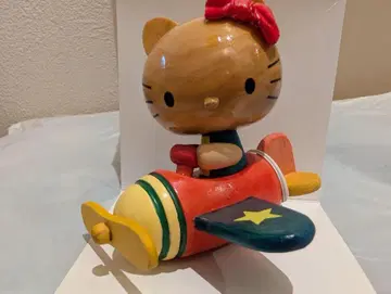 헬로키티 우드 컬렉션 비행기