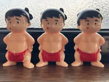 이나캇페 타이쇼 미니 소프트 비닐 쇼와 레트로 3체 세트