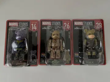 BE@RBRICK Happy 복권 베어브릭상 3종 세트