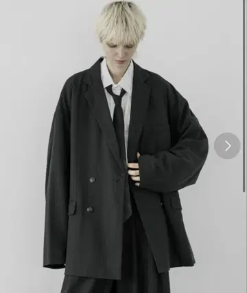 [ remer ] 루즈 스탠다드 더블 테일러드 자켓