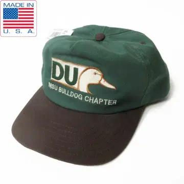 새상품 80s-90s USA DUCKS 미시시피 UNIV 칼리지 캡