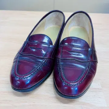 리걸 여성용 페니 로퍼 버건디 24.5cm 3264AE