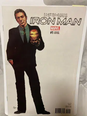 INFAMOUS IRON MAN #1 아메리칸 코믹스 리프