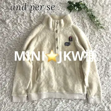 and per se 스웨터 트레이닝복 보아 골프웨어 자수
