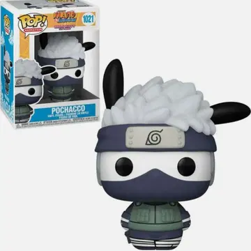 Pop! 나루토의 카카시와 포차코 콜라보 상품 프로텍터 포함
