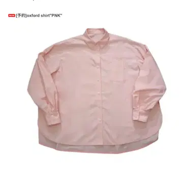 epa 옥스퍼드 셔츠 핑크 택 포함 새상품 oxford shirt