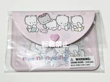 냥이뉴녜뇽 스티커 & 케이스 세트 파우치 씰