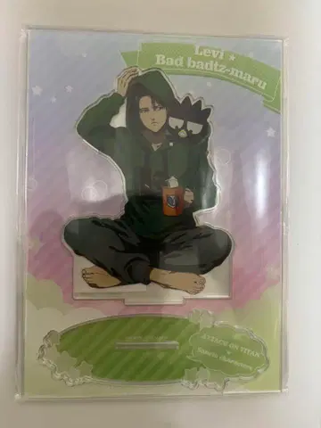 진격의 거인 리바이 x 배드바츠마루 아크릴 스탠드