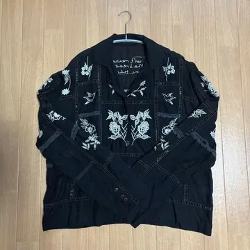 Embroidery Patchwork Shirts