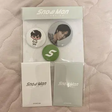 SnowMan POP-UP 한국 한정 세트 아베 료헤이