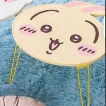 치이카와 (먼작귀) 얼굴 접이식 미니 테이블 토끼