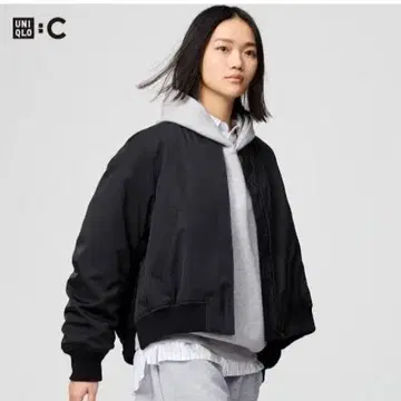유니클로C 봄버 자켓 M