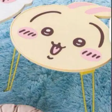 치이카와 얼굴 접이식 미니 테이블 토끼