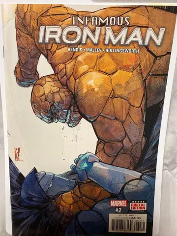 INFAMOUS IRON MAN #2 아메리칸 코믹스 리프