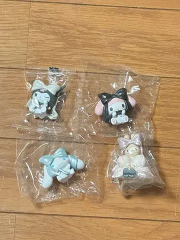 산리오 발레 리본 피규어 컴프 마이멜로디 쿠로미 시나모롤 마론