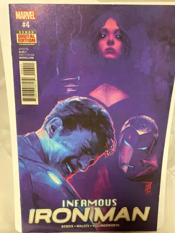 INFAMOUS IRON MAN 4 아메리칸 코믹스 리프