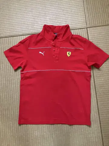 PUMA 페라리 Ferrari 피케 셔츠 사이즈 M