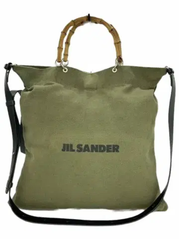 최종 가격 jilsander 대나무 핸들 토트백 숄더