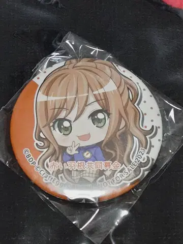 뱅드림! x 빨간 깃털 모금 캔뱃지 이마이 리사 Roselia