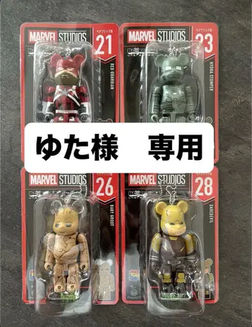 MARVEL STUDIOS 베어브릭 4체 세트