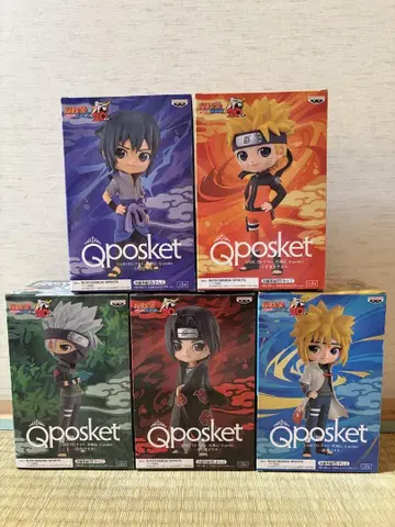 Qposket 나루토 캐릭터 6체 세트