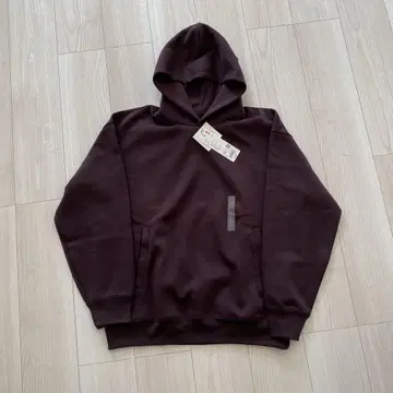 새상품 UNIQLO C 오버 사이즈 맨투맨 풀 후드티 와인 L