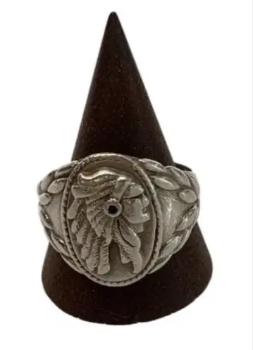 vintage Mexican ring 멕시칸 반지 인디언 페이스