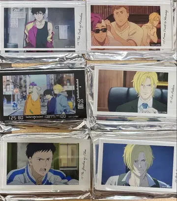 BANANA FISH 바나나피쉬 아크릴 블록 6세트