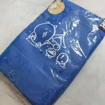 새상품 나가노 농담곰 두더지 크로켓 데카 토트백 파랑