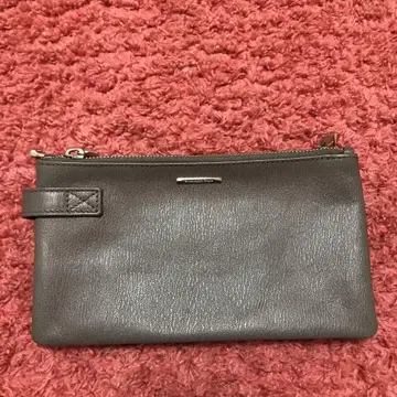 Ermenegildo Zegna 삼연 지퍼 세컨드 백