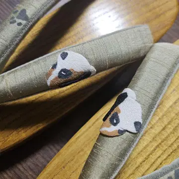 데코핀 일본 나막신 보트형 일본 나막신 전시품