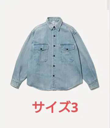아프레쎄 Vintage Denim CPO Shirt25AAP-02-05