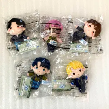 TXT 포와포와 봉제 인형 세가 럭키 쿠지 B상 전 5종 세트 마스코트