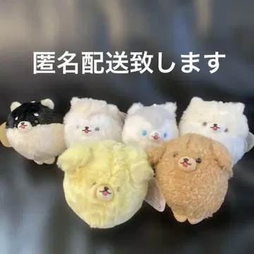미사용 새상품 꼬리 붕붕 멍멍즈2 전 6종 세트