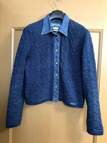 덴마크제 블루 윌리즈 데님 자켓 가디건 사이즈 40