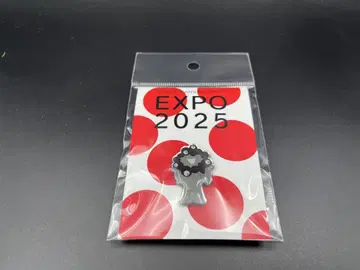 오사카 간사이 만박 EXPO 2025 핀 배지 블랙 미야쿠미야쿠
