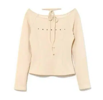 ANDMARY Mary logo choker tops