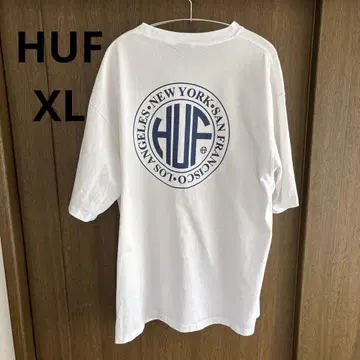 [ HUF ] 하프 REGIONAL TEE 리저널 셔츠 XL 화이트